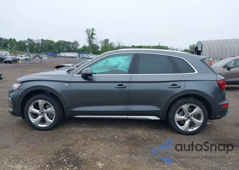 2022 Audi Q5 Premium Plus 45 Tfsi S Line Quattro S Tronic из США, поврежденный, VIN WA1EAAFY2N2104498
